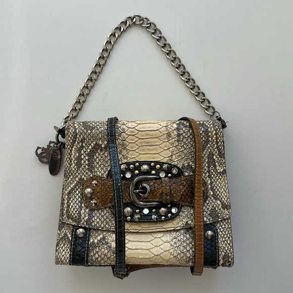 REAL SNAKE Guess crossbody bag - Picture 1 of 7